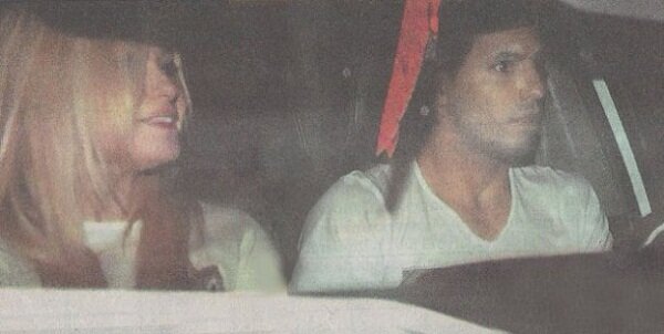 Fotos del Kun Aguero y Karina